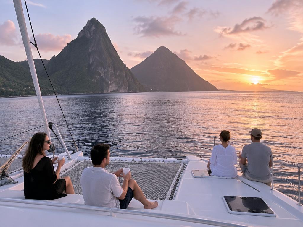 Pitons Sunrise Catamaran