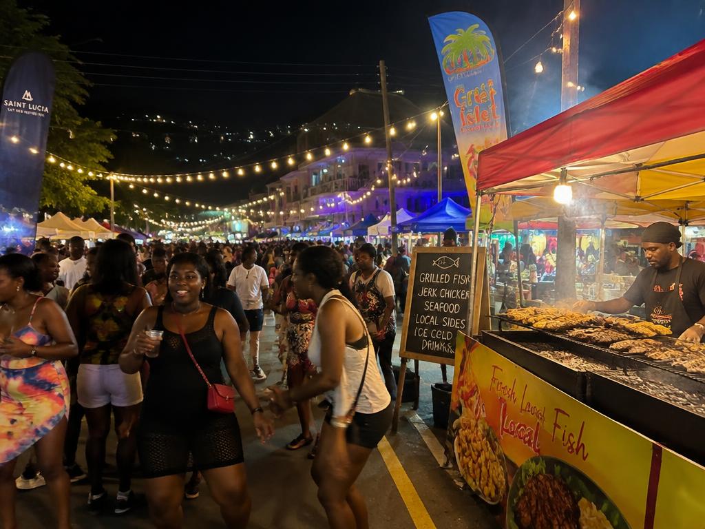Gros Islet street party